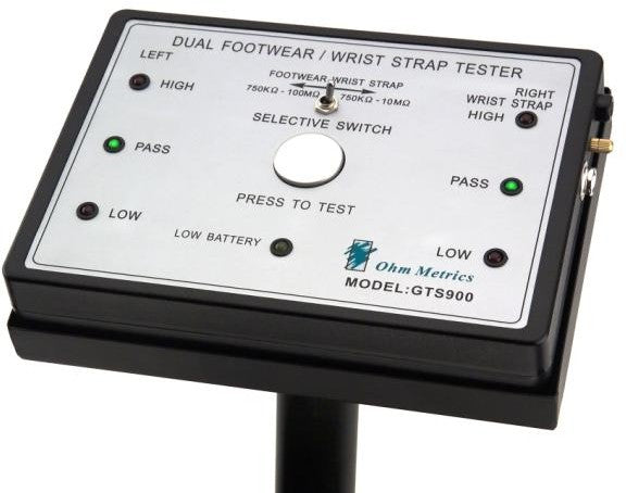 Transforming Technologies Dual Footwear/Wrist Strap Tester Model GTS900K User's Manual