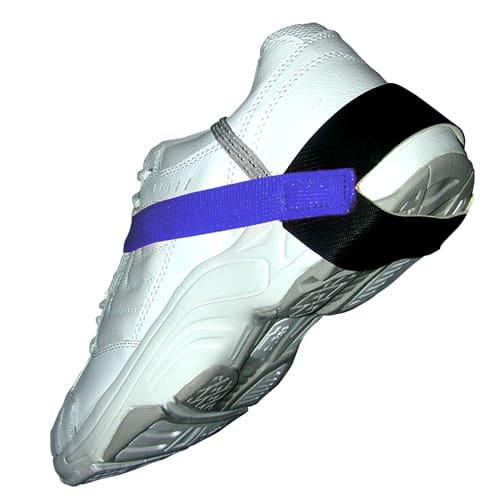 Transforming Technologies HG1360B Heel Grounder with Stretch Hook & Loop Strap, 1 Meg, Blue, 1.25"