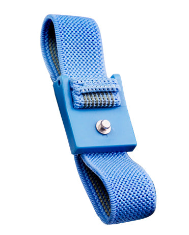 Transforming Technologies Woven Blue Wrist Band, 4mm Machined Post