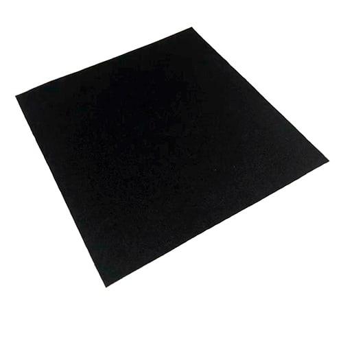 Transforming Technologies Cleanroom Wiper - 9"x9" Black ESD Poly Wiper, Pack of 150