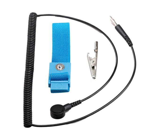 ACL Staticide 8153 Premium ESD Wrist Strap, Cord & Clip Set
